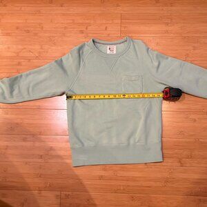 Todd Snyder x Champion Midweight Pocket Sweatshirt (M) - Light Pistachio